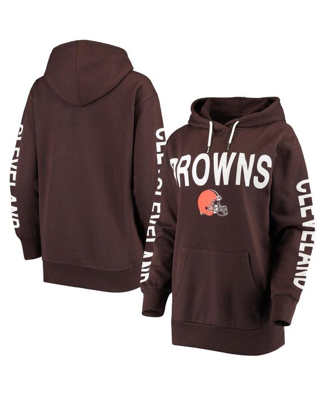 Womens G-III 4Her by Carl Banks Cleveland s Extra Point Pullover Hoodie Product Image