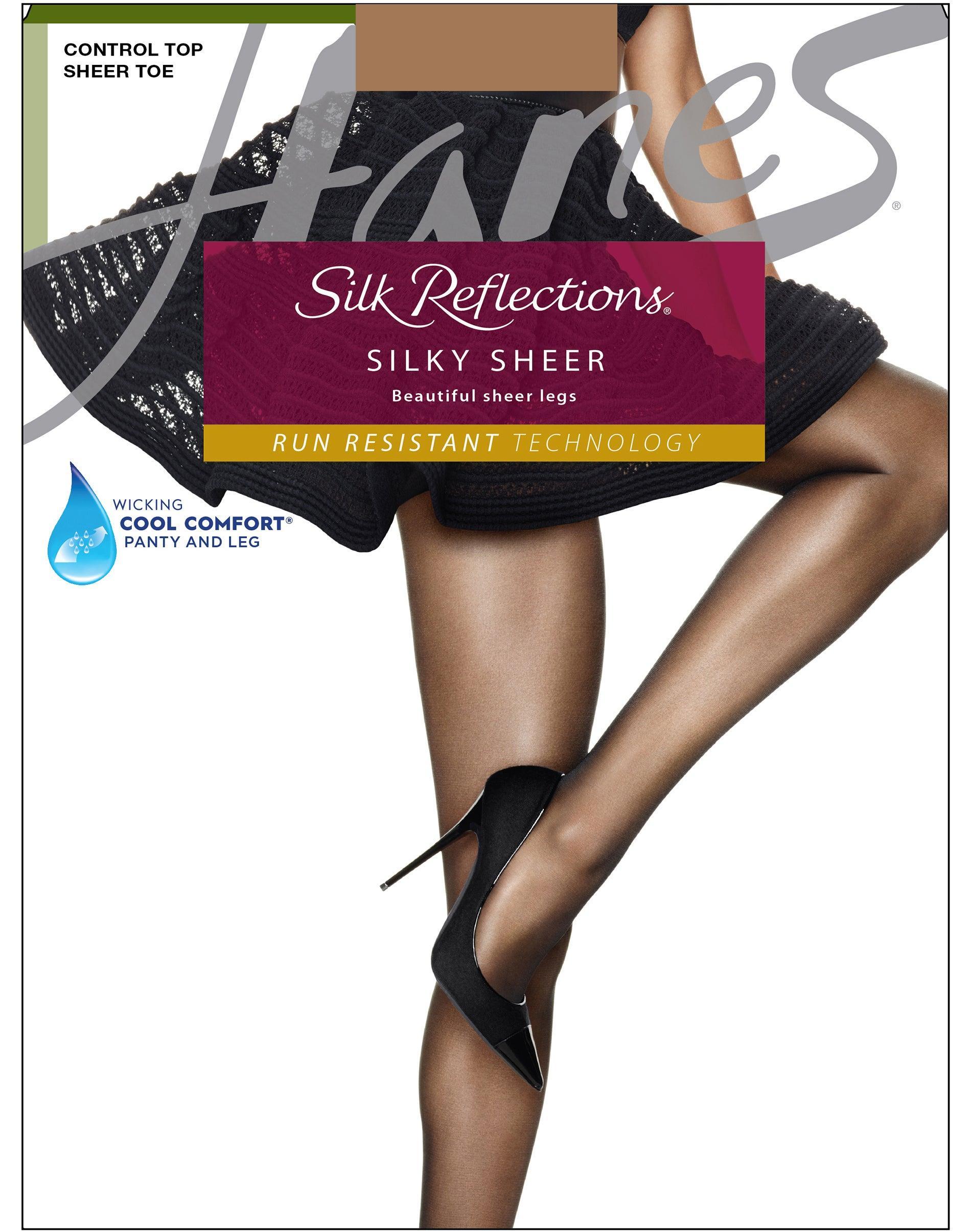 Hanes Silk Reflections Lasting Sheer Pantyhose, Womens Product Image