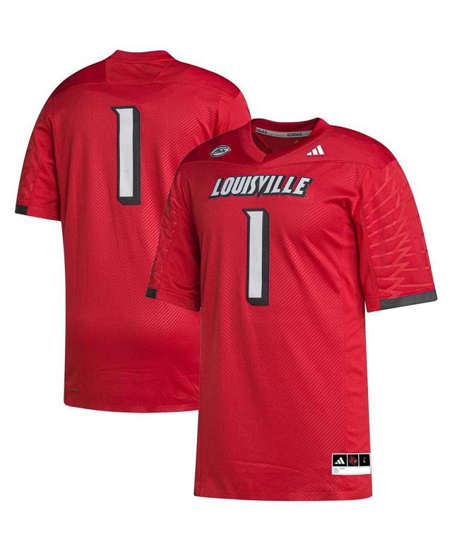 adidas Mens University of Louisville Home Premier Football Jersey , X-Large - NCAA Mens Tops at Academy Sports Product Image