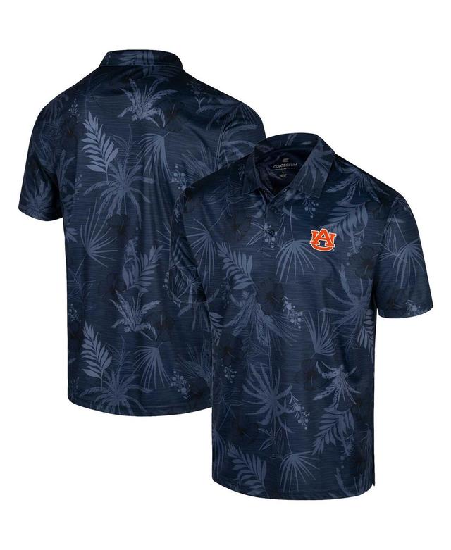 Mens Colosseum Black Tennessee Volunteers Palms Team Polo Shirt Product Image