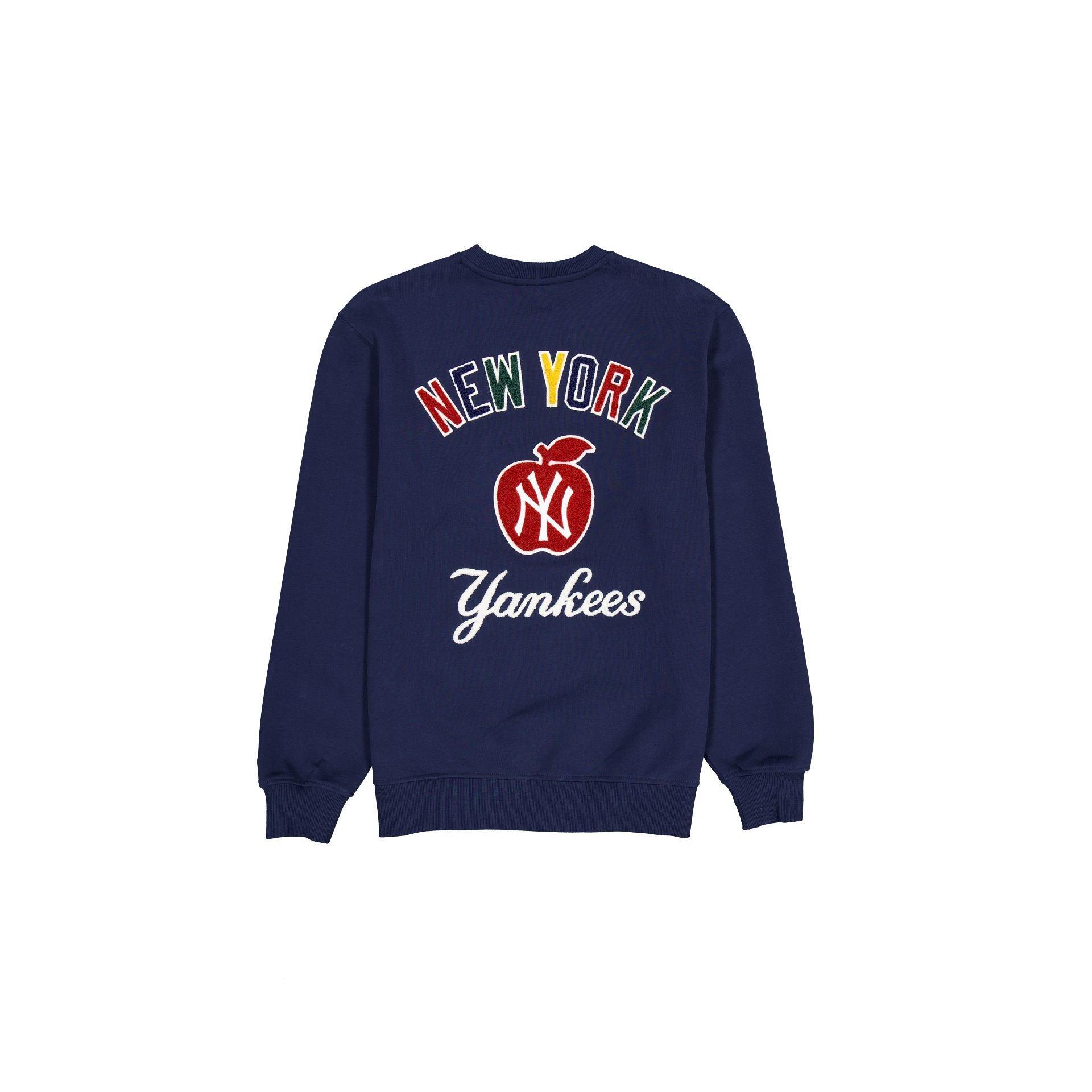 New York Yankees Big Apple Dress Blues Crewneck Male Product Image