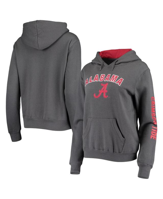 Colosseum Womens Alabama Crimson Tide Loud and Proud Pullover Hoodie Product Image