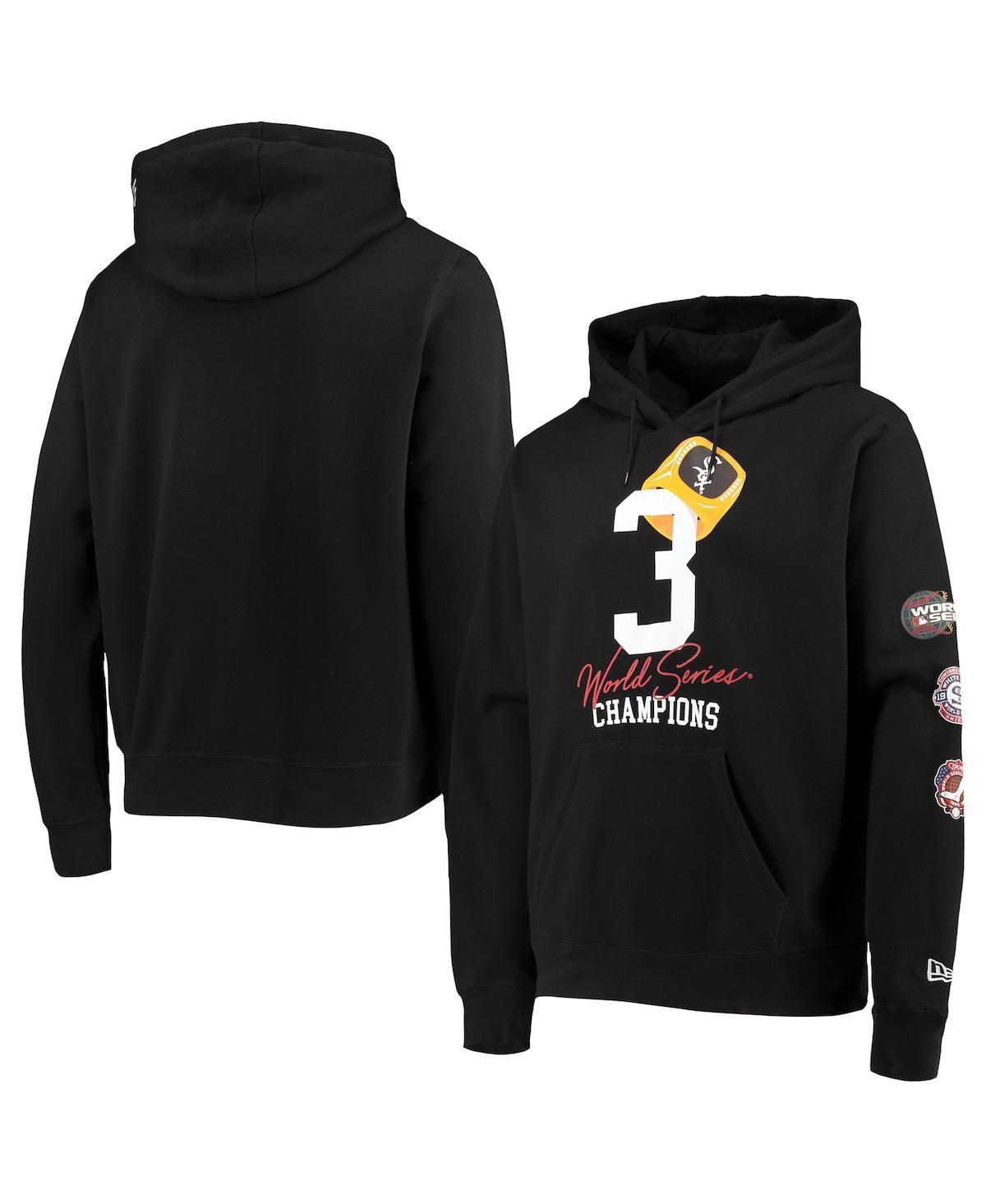 Mens New Era Chicago White Sox Count the Rings Pullover Hoodie Product Image