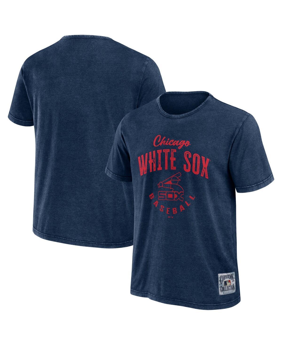 Mens Darius Rucker Collection by Fanatics Chicago White Sox Cooperstown Collection Washed T-Shirt Blue Product Image