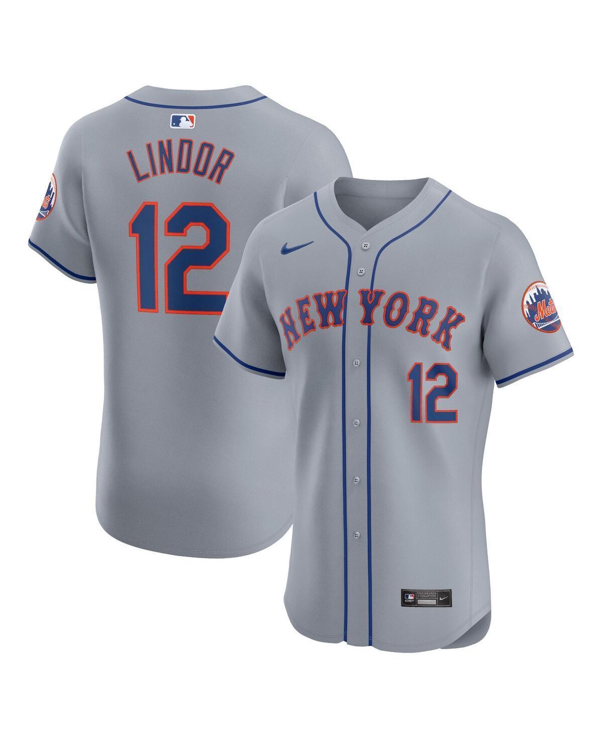 Francisco Lindor New York Mets Nike Men's Dri-FIT ADV MLB Elite Jersey Product Image