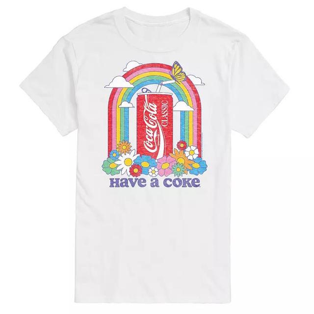 Mens Coca-Cola Have A Coke Rainbow Graphic Tee Product Image