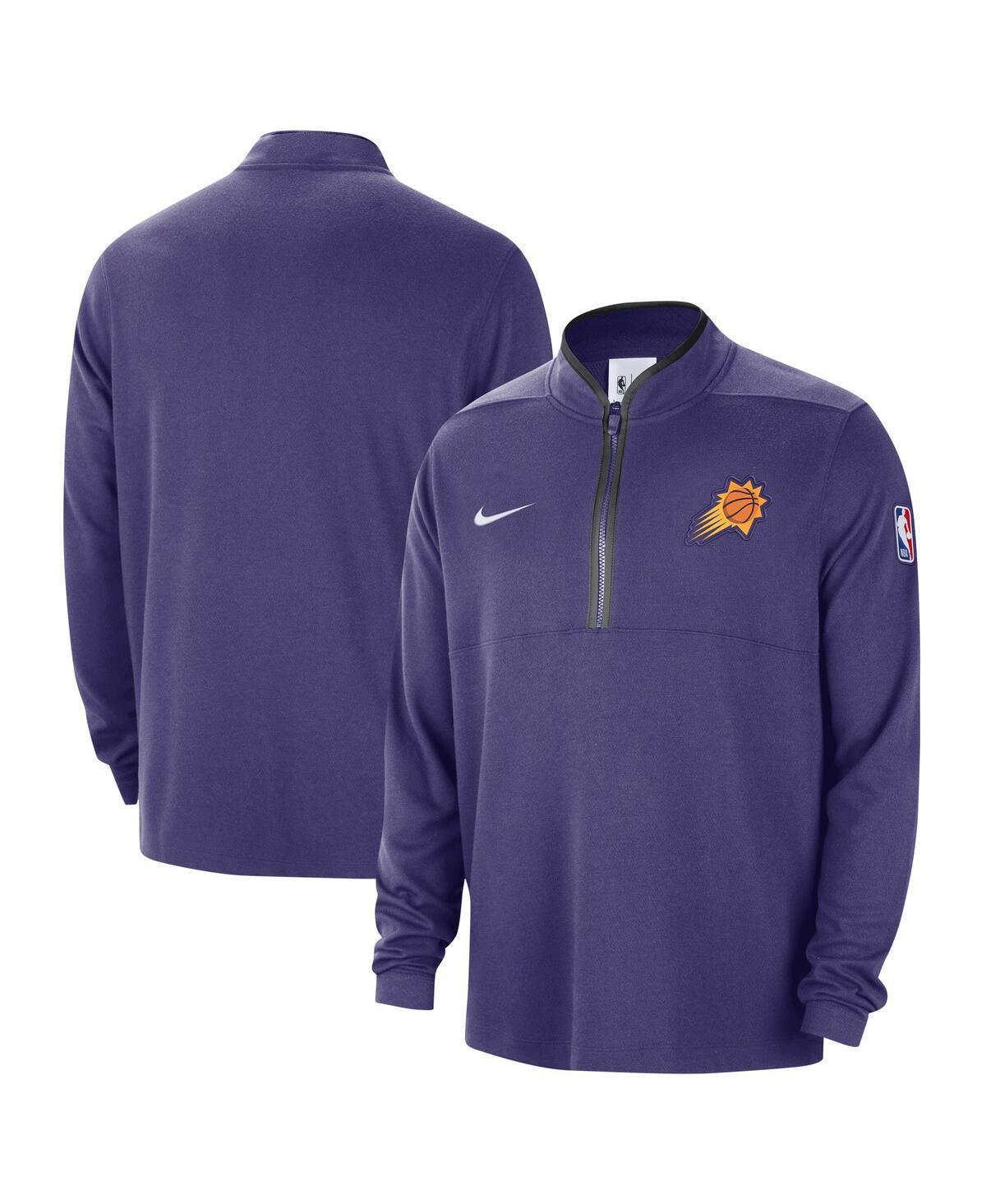 Nike Mens Purple Phoenix Suns 2024/25 Courtside Performance Half-Zip Top Product Image