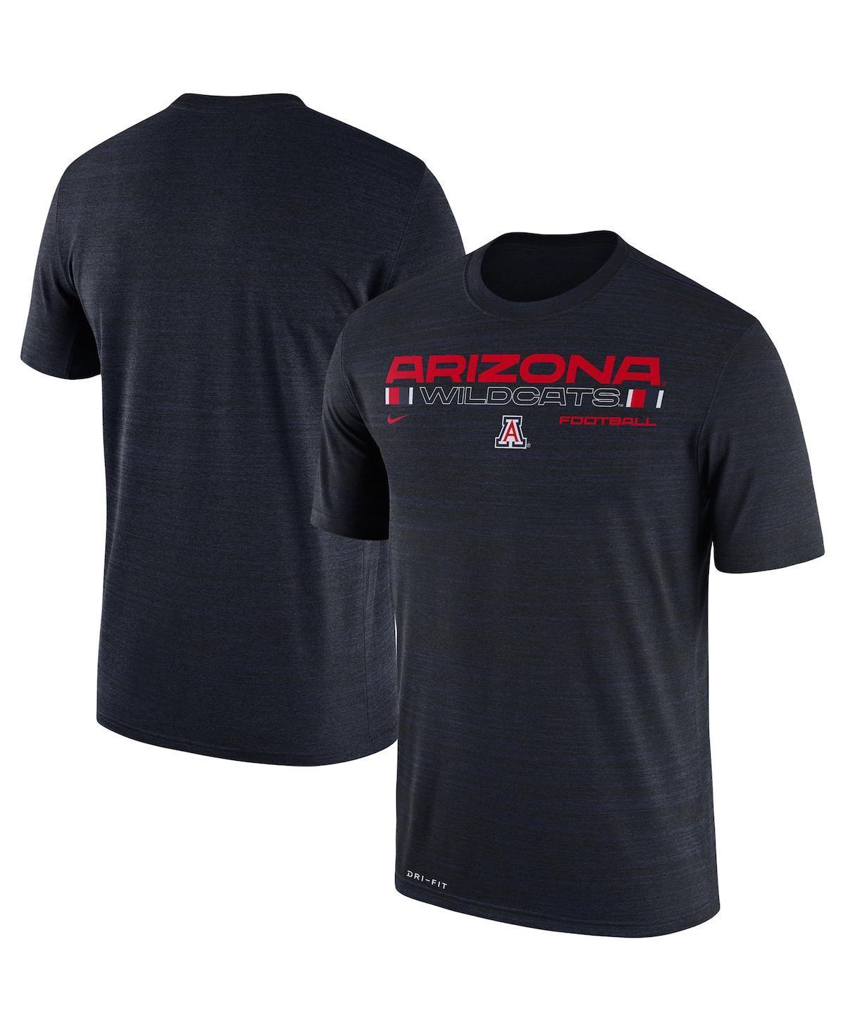 Mens Nike Navy Arizona Wildcats Velocity Legend Space-Dye Performance T-shirt Product Image