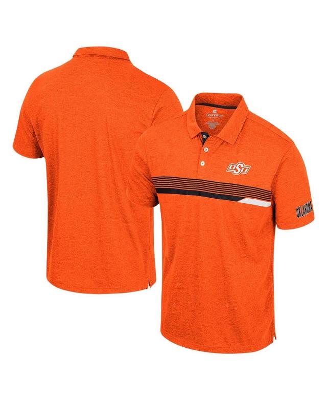 Mens Colosseum Orange Oklahoma State Cowboys No Problemo Polo Shirt Product Image