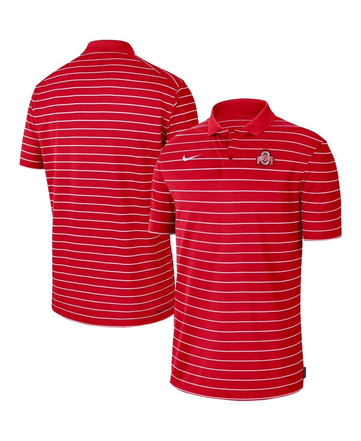 Mens Nike Scarlet Ohio State Buckeyes Icon Victory Performance Polo Red Product Image