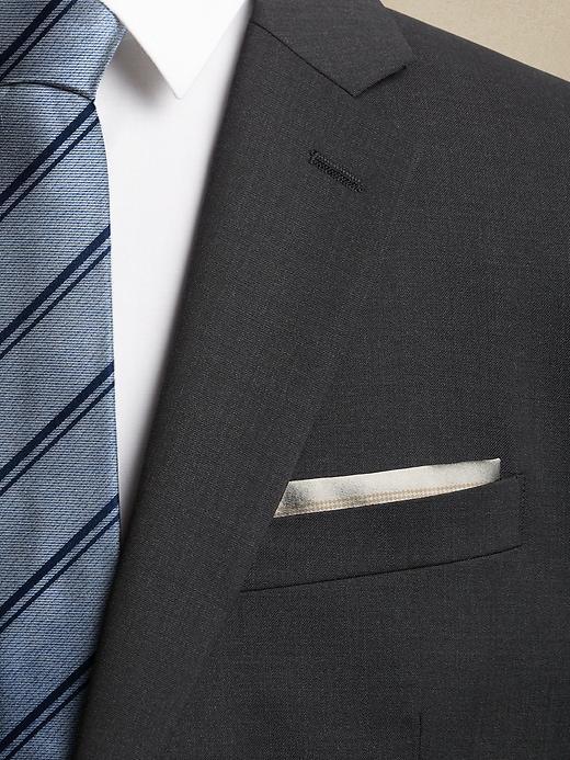 Solid Silk-Blend Tie Product Image