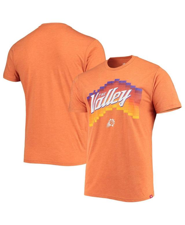 Mens Sportiqe Orange Phoenix Suns The Valley Pixel City Edition Tri-Blend T-shirt Product Image