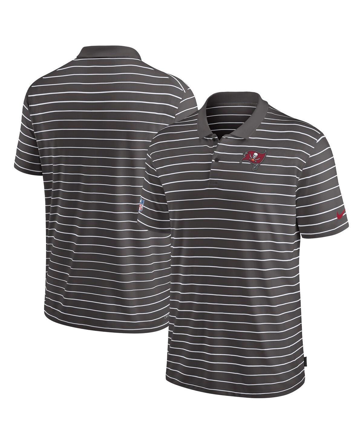 Nike Mens Pewter Tampa Bay Buccaneers Sideline Lock Up Victory Performance Polo Product Image