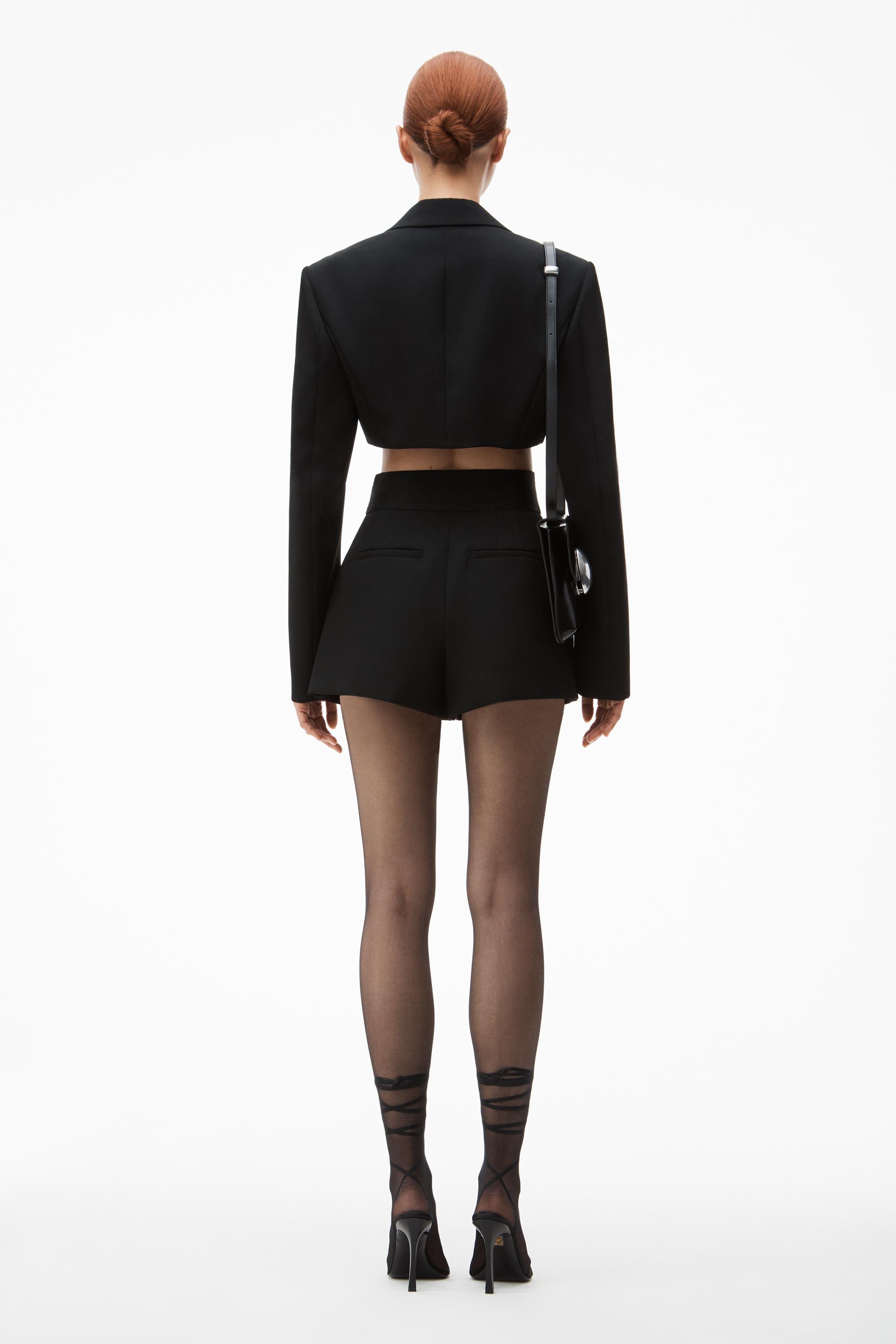 High Waisted Tailored Short In Wool Tailoring Product Image