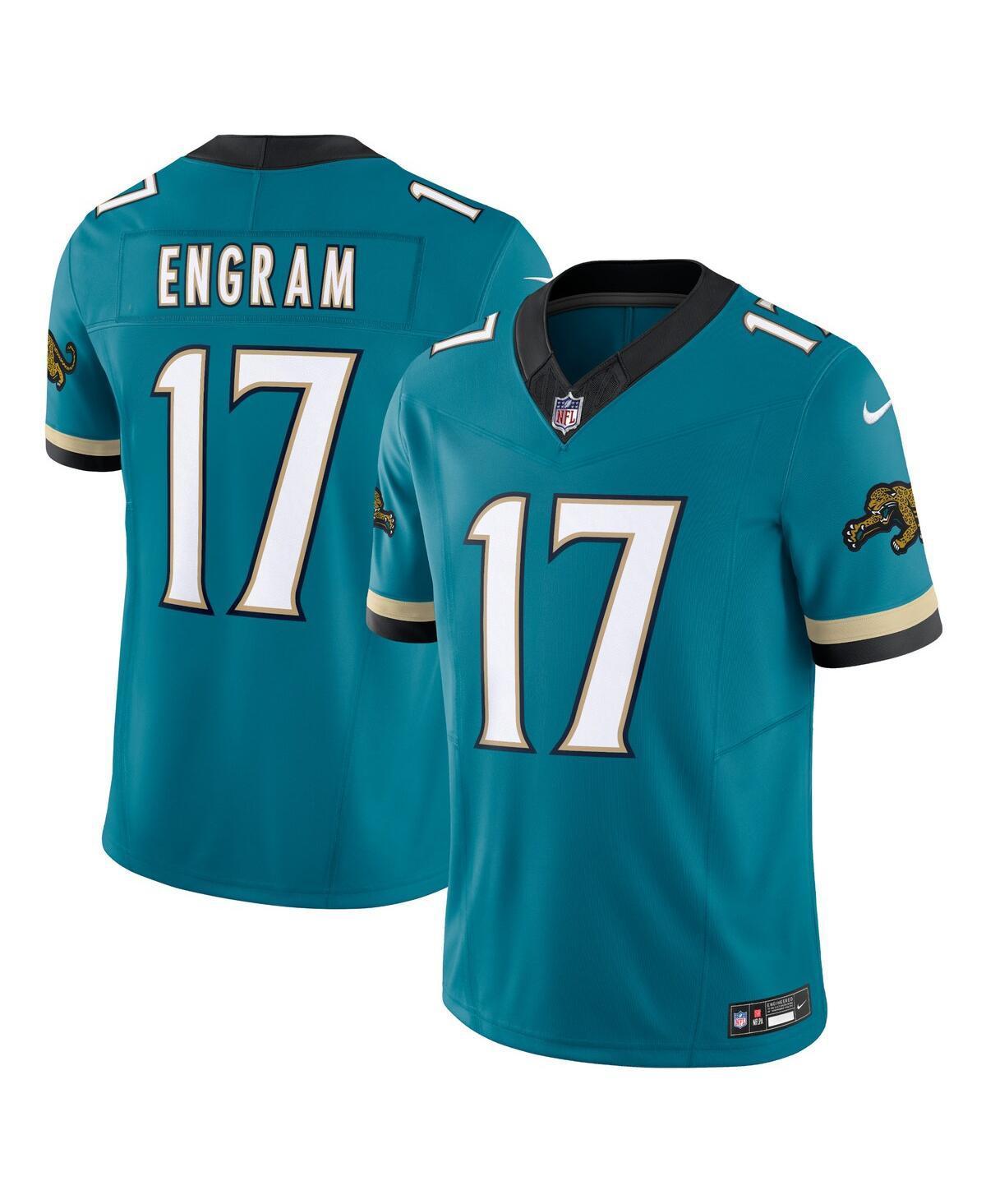 Nike Mens Evan Engram Teal Jacksonville Jaguars Prowler Throwback Vapor F.u.s.e. Limited Jersey - Teal Product Image