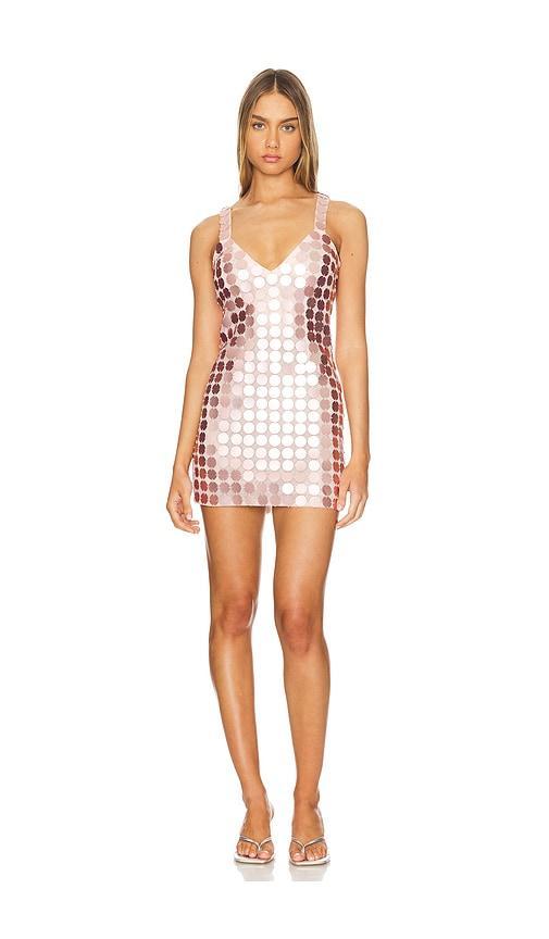 Gilles Sequin Mini Dress Product Image