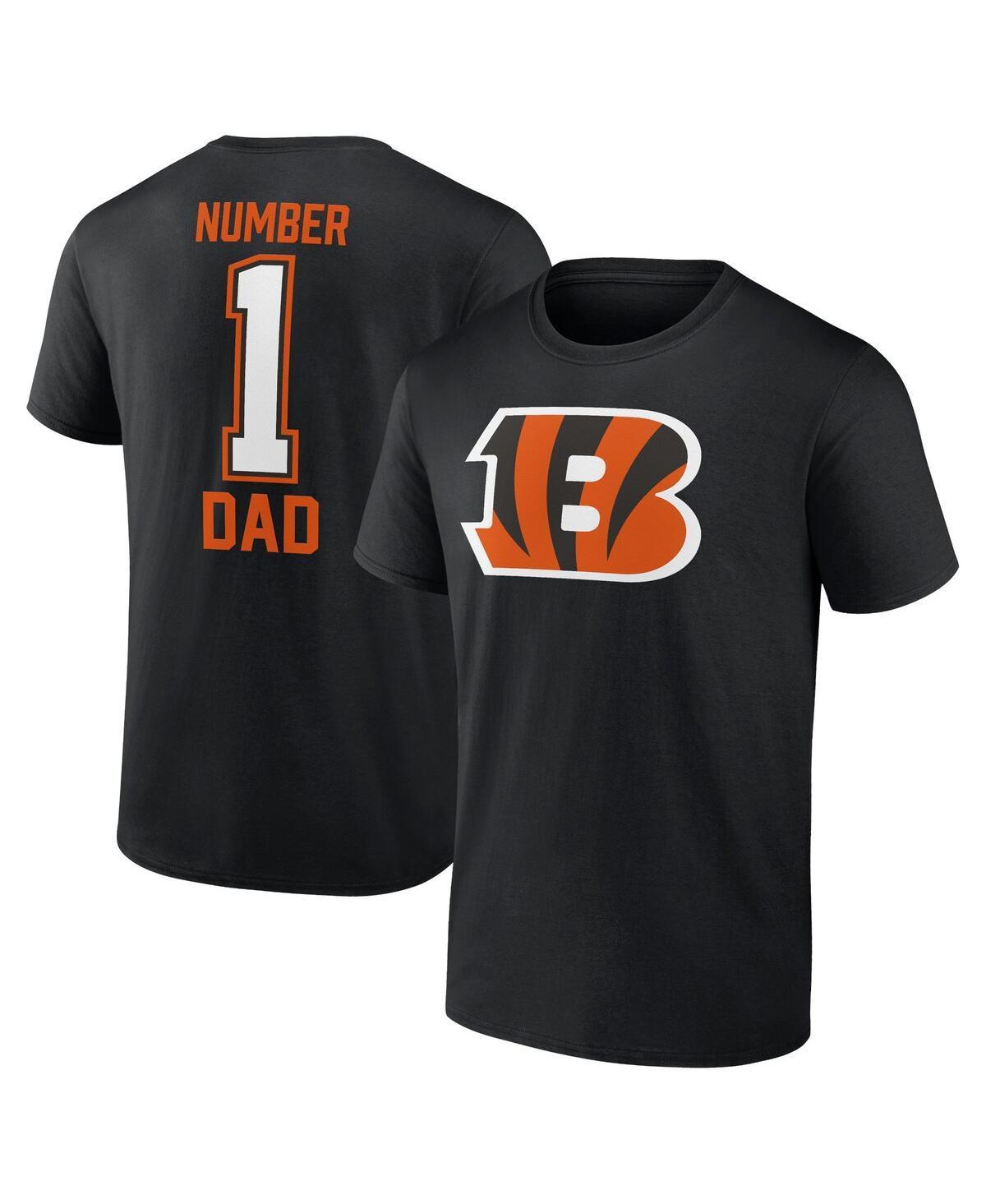 Fanatics Mens Black Cincinnati Bengals Fathers Day T-Shirt Product Image