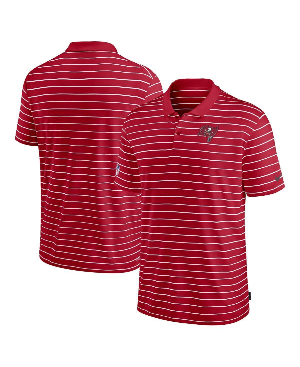 Nike Mens Red Tampa Bay Buccaneers Sideline Lock Up Victory Performance Polo - Red Product Image