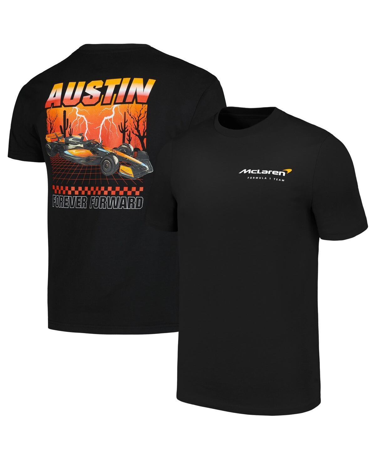 Outerstuff Mens Black McLaren F1 Team 2024 United States Grand Prix Lightning Speed T-Shirt Product Image