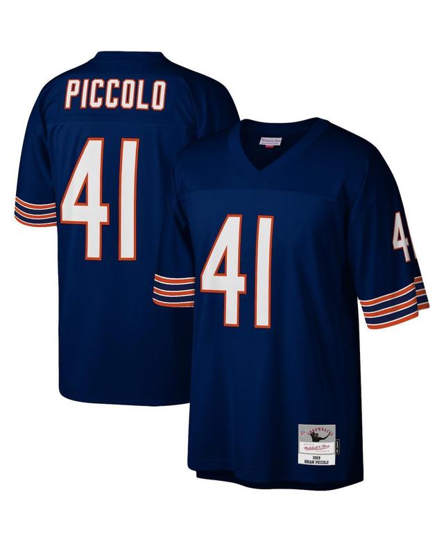 Mens Mitchell & Ness Brian Piccolo Navy Chicago Bears Legacy Replica Jersey - Navy Product Image