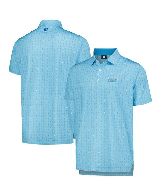 FootJoy Mens Light Blue Valspar Championship The 19th Hole Lisle ProDry Polo Product Image