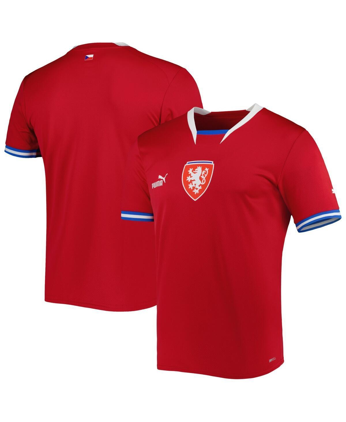 Mens Puma Red Czech Republic National Team 2022/23 Home Replica Jersey - Red Product Image