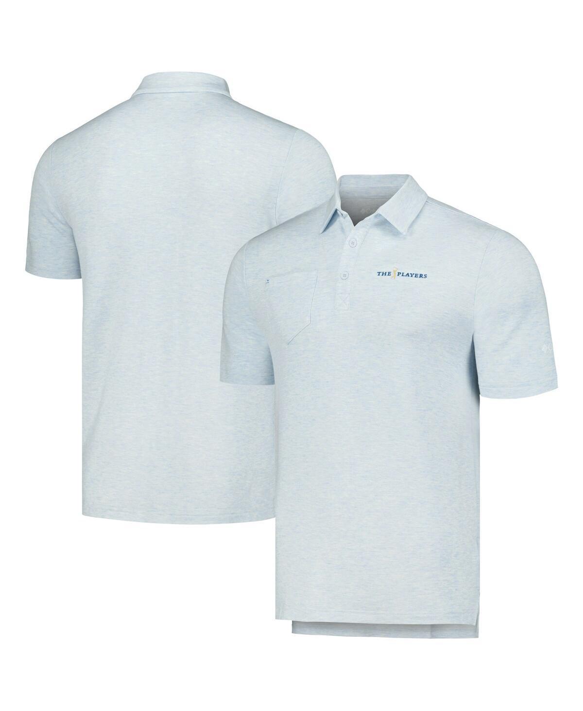 Columbia Mens Light Blue The Players Omni-Shade Clubhead Polo Product Image