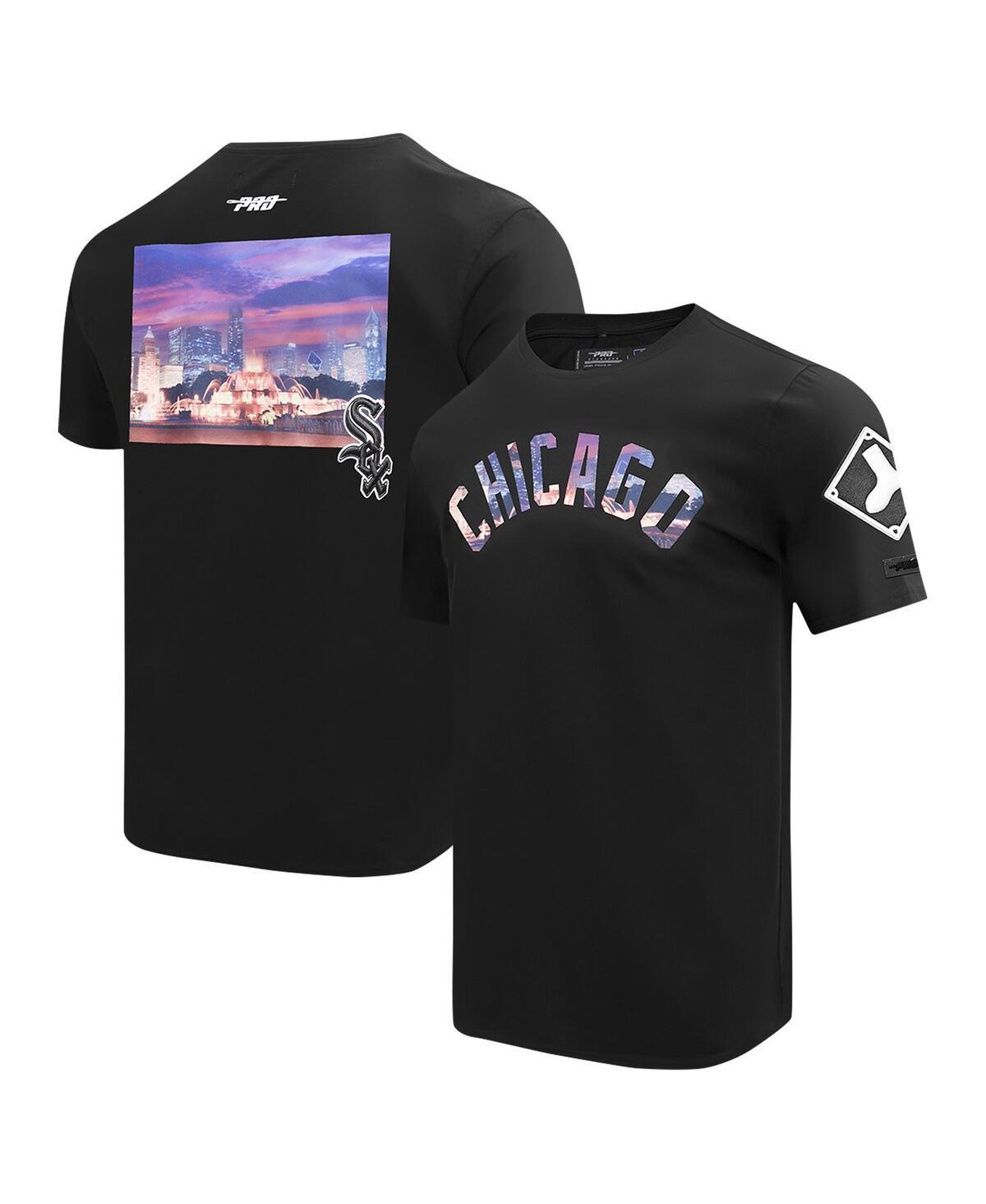 Pro Standard Mens Black Chicago White Sox Cityscape T-Shirt Product Image