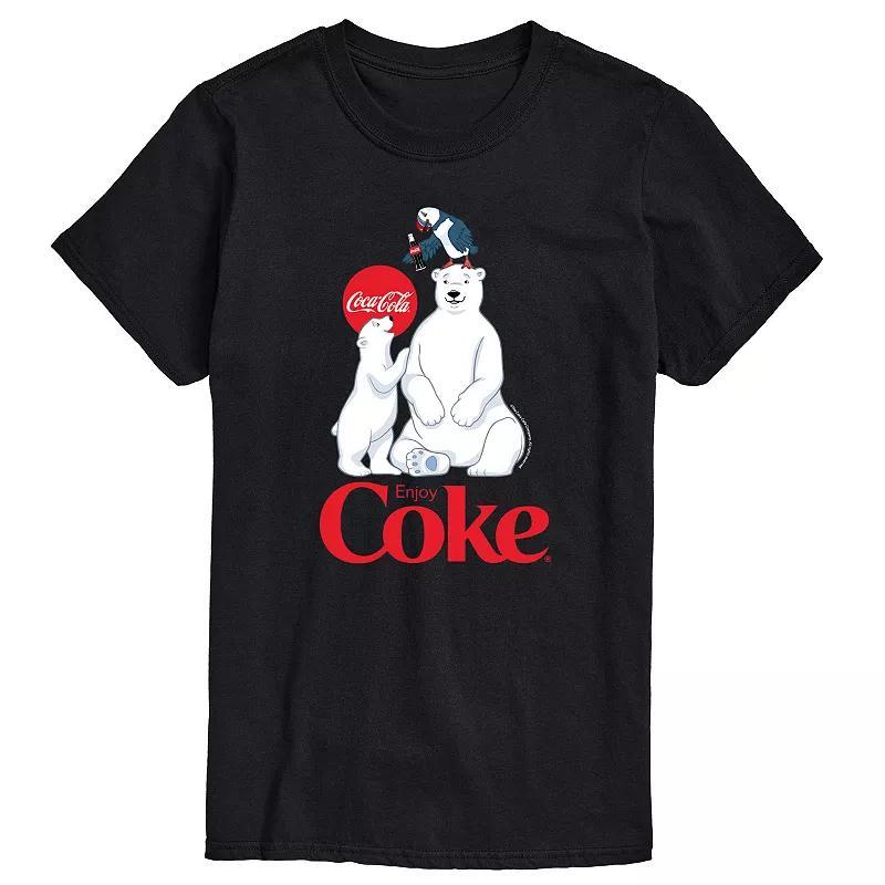 Mens CocaCola Polar Bears Tee Product Image