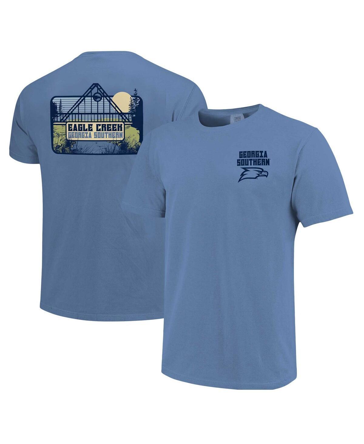 Mens Blue Georgia Southern Eagles Hyperlocal Comfort Colors T-Shirt Product Image