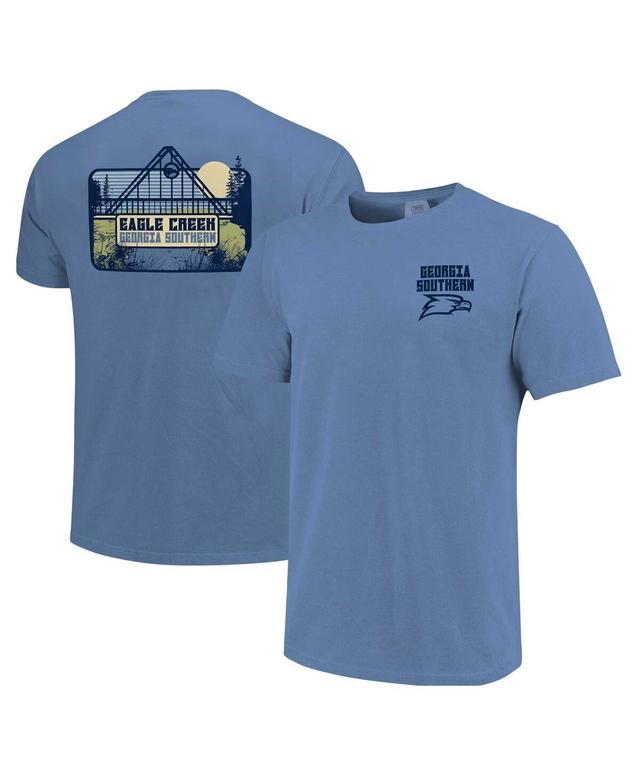 Image One Mens Blue Georgia Southern Eagles Hyperlocal Comfort Colors T-Shirt Product Image