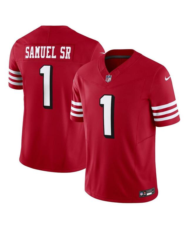 Nike Mens Deebo Samuel Sr San Francisco 49ers Alternate Vapor F.u.s.e. Limited Jersey - White Product Image