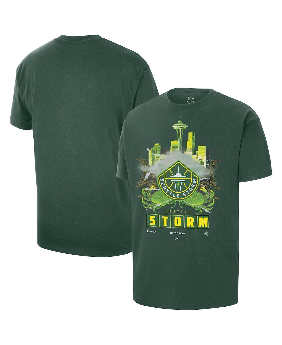 Mens Nike Green Seattle Storm Original Content City Edition Max90 Oversized T-Shirt Product Image