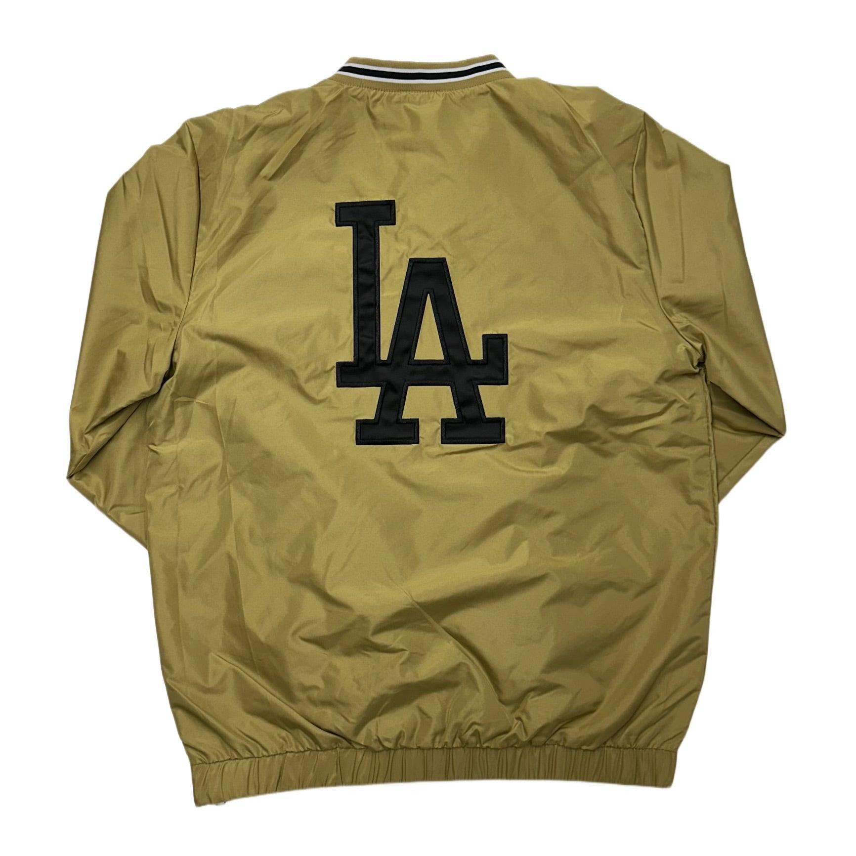 Los Angeles Dodgers Genuine Merchandise MLB Windbreaker Mens Jackets - Mustard Male Product Image