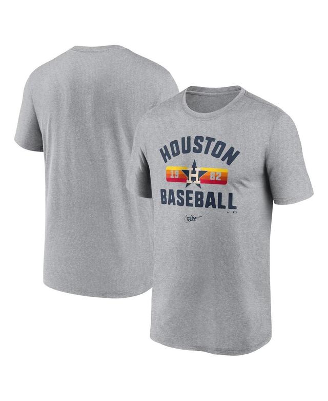 Nike Mens Heather Gray Houston Astros Legend T-Shirt Product Image