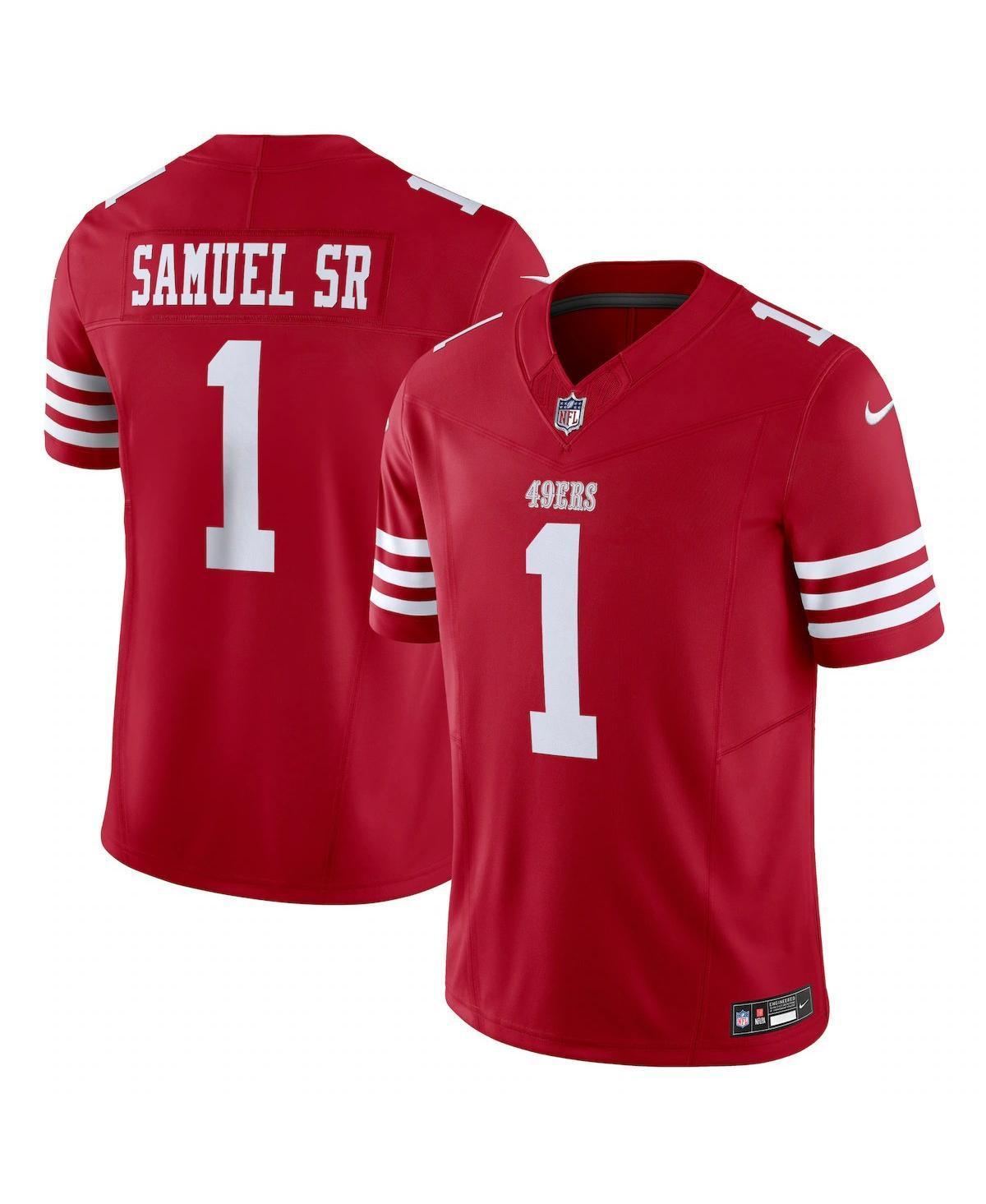 Nike Mens Deebo Samuel Sr Scarlet San Francisco 49ers Vapor F.u.s.e. Limited Jersey - Scarlet Product Image