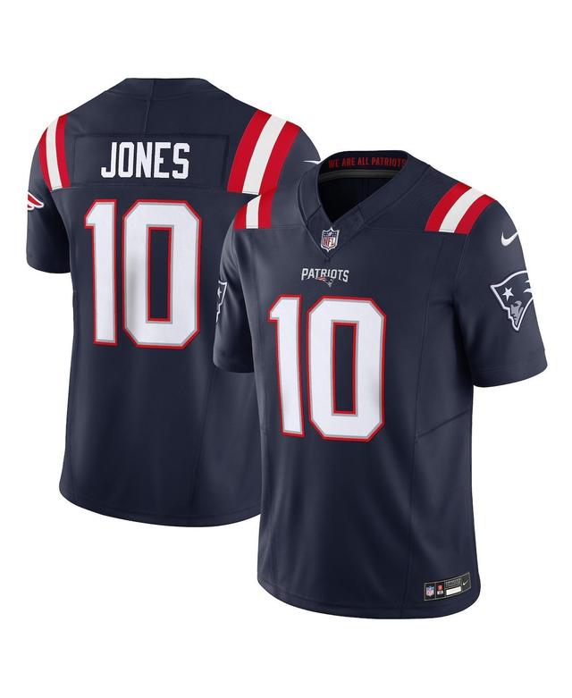 Mens Nike Mac Jones New England Patriots Vapor F.U.S.E. Limited Jersey Blue Product Image