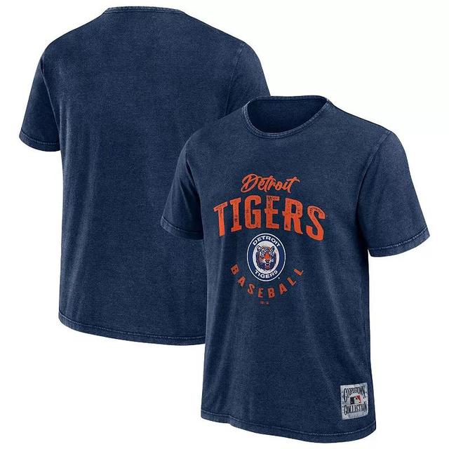 Mens Darius Rucker Collection by Fanatics Detroit Tigers Cooperstown Collection Washed T-Shirt Blue Product Image