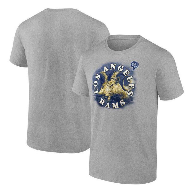 Men's Fanatics Branded Heathered Gray Los Angeles Rams Big & Tall Sporting Chance T-Shirt Product Image