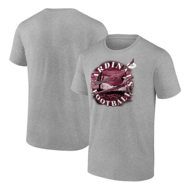 Mens Fanatics Branded Heathered Gray Arizona Cardinals Big & Tall Sporting Chance T-Shirt Product Image