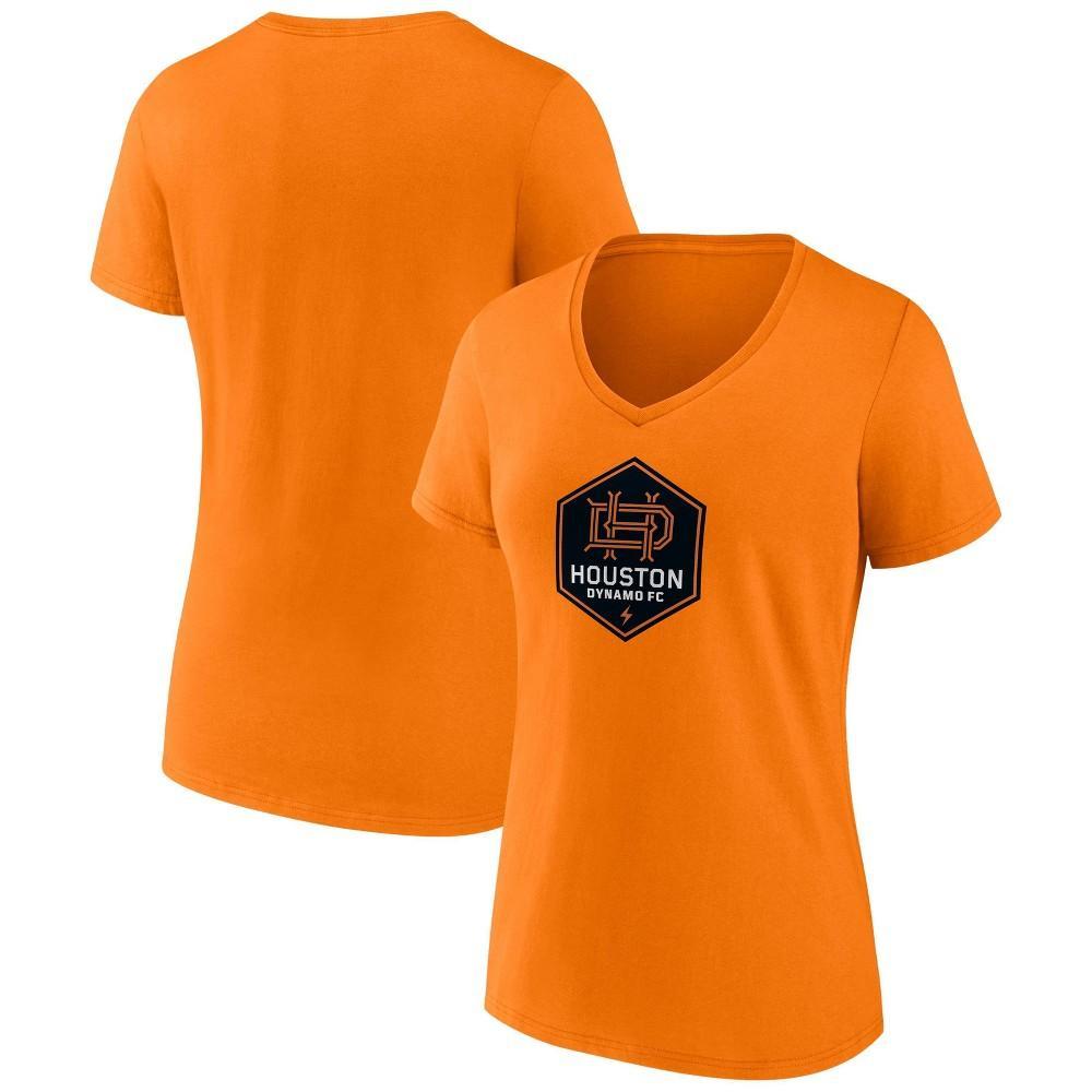 MLS Houston Dynamo Womens V-Neck Top Ranking T-Shirt Product Image