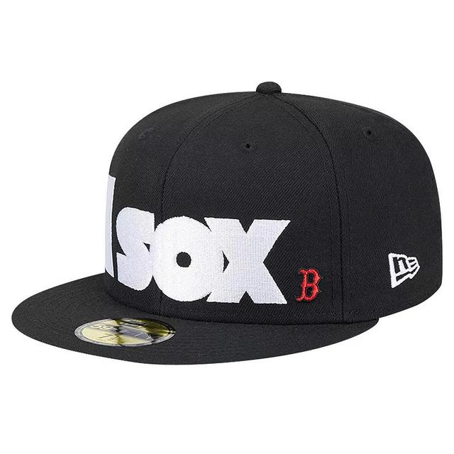 Mens New Era Boston Red Sox Checkered Undervisor 59FIFTY Fitted Hat Product Image