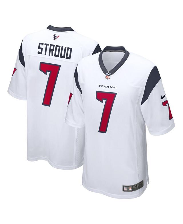 Mens Nike Cj Stroud White Houston Texans 2023 Nfl Draft First Round Pick Game Jersey - White Product Image