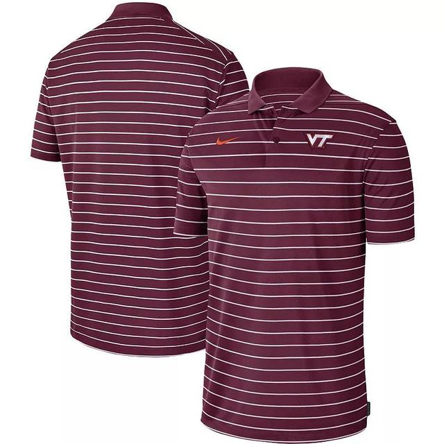 Mens Nike Maroon Virginia Tech Hokies Icon Victory Coaches 2022 Early Season Performance Polo Product Image