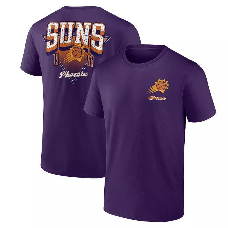 Mens Logo AthleticPurple Phoenix Suns Never Over T-Shirt Product Image