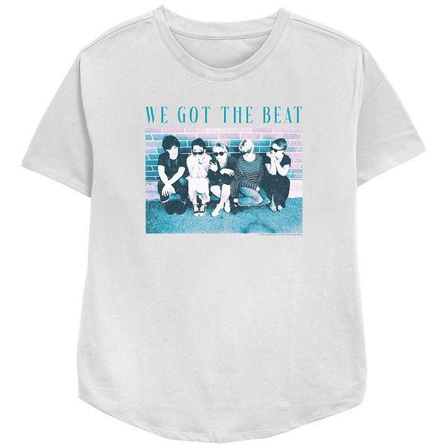 Womens The Go-Gos We Got the Beat Retro Photo Relaxed Fit Graphic Tee, Girls Product Image