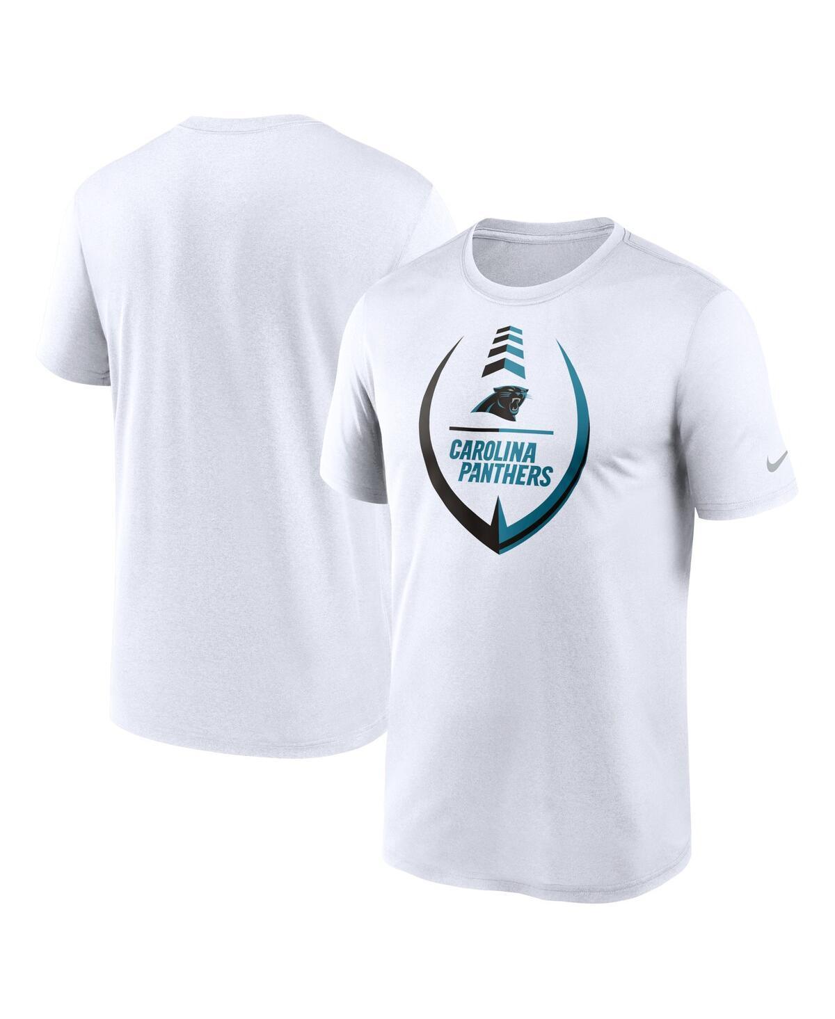 Mens Nike White Carolina Panthers Icon Legend Performance T-shirt Product Image