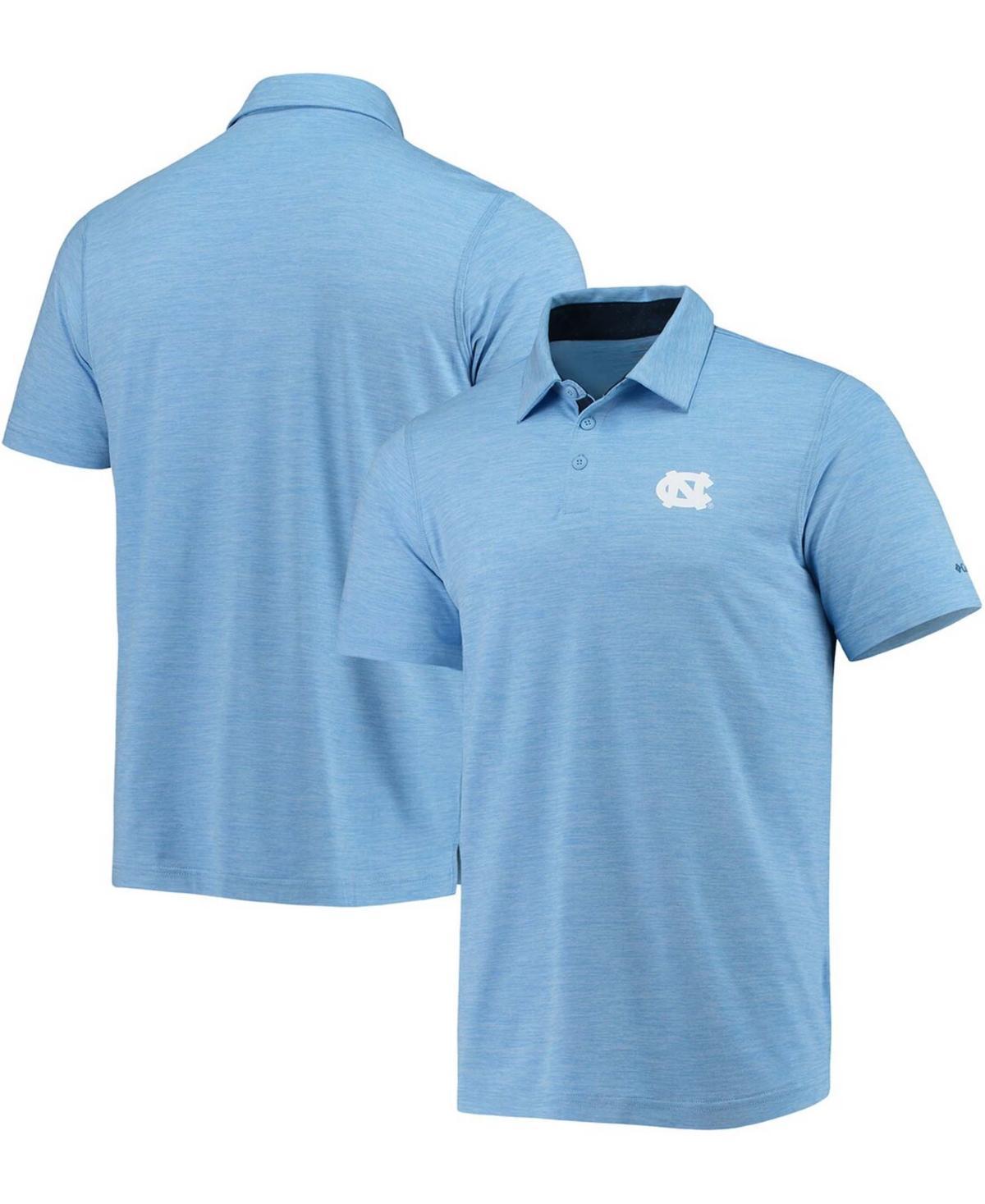 Mens Columbia Carolina Blue North Carolina Tar Heels Tech Trail Omni-Wick Polo Product Image