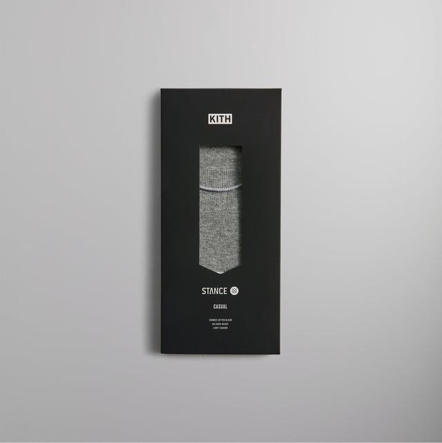 Kith for Stance Classic Super Invisible Sock - Grey Male Product Image