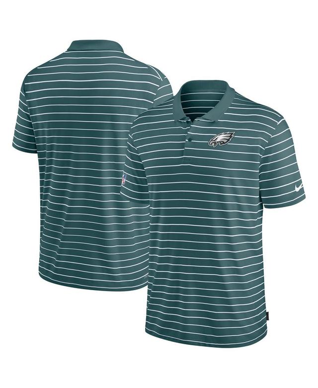 Nike Mens Teal Philadelphia Eagles Sideline Lock Up Victory Performance Polo - Teal Product Image